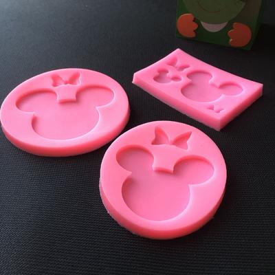 Силиконовая форма в виде головы и банта для брелоков, ювелирных изделий, аксессуаров и инструментов