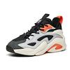Anta Badass Life Series Weifeng Shock Absorption Non-Slip Wear-Resistant Low-Top Dad Shoes Men Sneakers Black White Orange 112048081-1