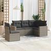VidaXL Garden Lounge Set with Cushions 5 Pcs, Sofas with Adjustable Feet, Outdoor Furniture Set Patio Terrace, 3251307