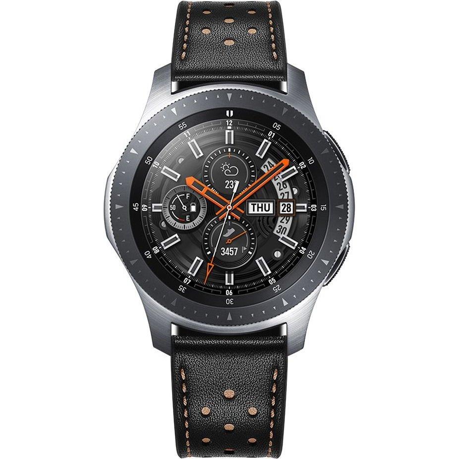 Universal 20mm Genuine Leather Strap, Black