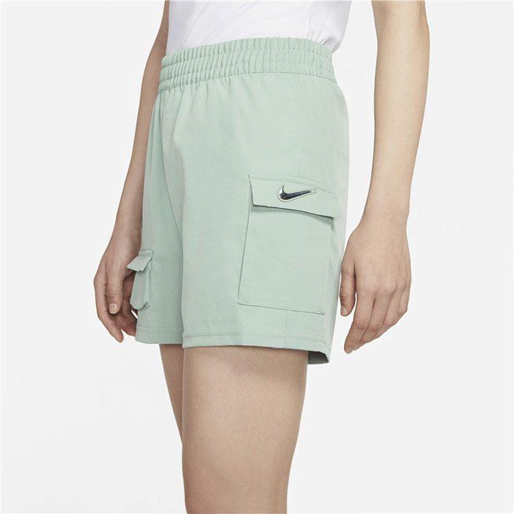 Nike Повседневные шорты женские зеленые средние CZ9382-006