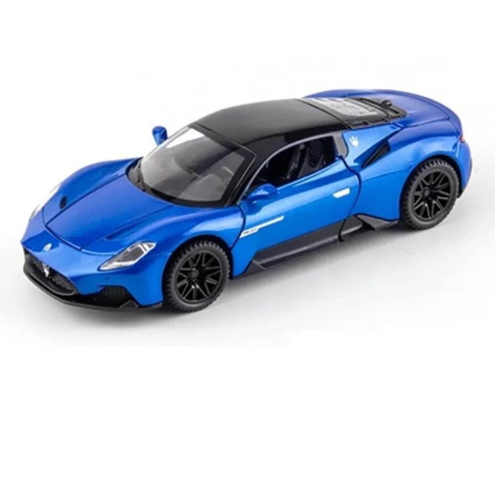 1/32 Maserati MC20 Кабриолет Сплав Модель Спортивного Автомобиля Литые Металлические Игрушечные Транспортные Средства Модель Автомобиля Звуковая и Световая Симуляция Детские Игрушки Подарок