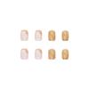 24pcs/set Color Love Glitter Nail Stickers Smudged Nail Stickers Wearing False Nails