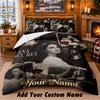 Lana Del Rey Custom Name 3Pcs Bedding Set 1 Bed Sheet 2 Pillowcases Bedroom Home Decor