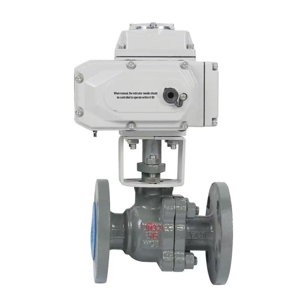 Explosion-Proof High-Temp Electric Cast Steel Flanged Ball Valve Q941F-16C