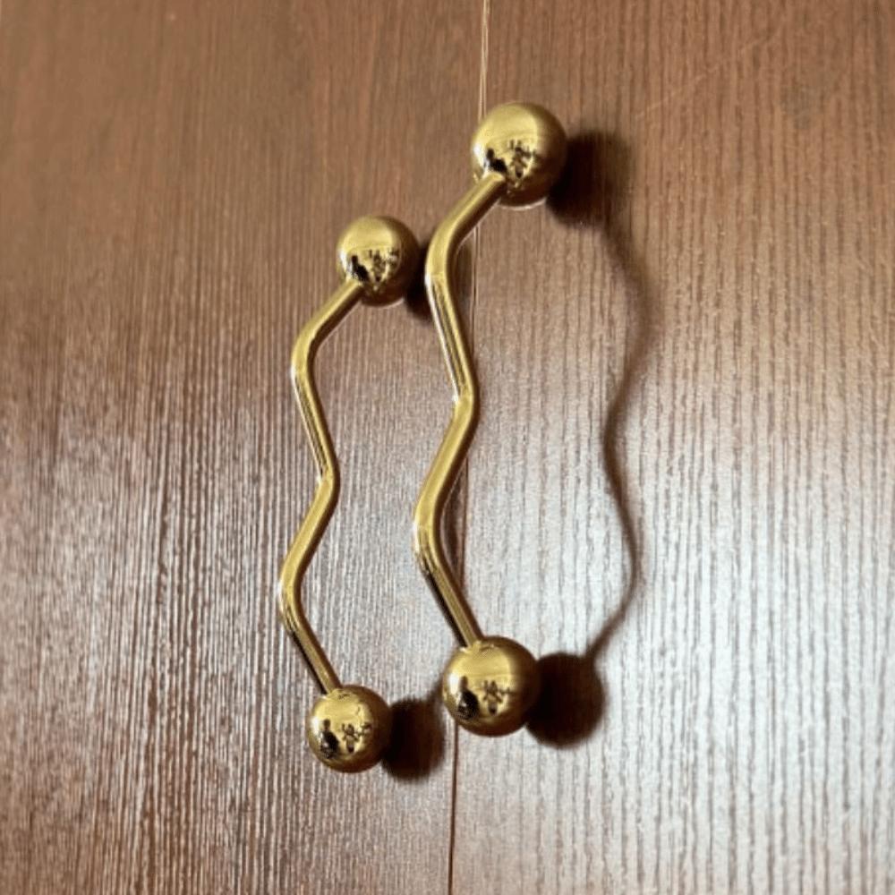 Zinc Zinc Zinc Alloy French Cabinet Door Handle Light Luxury Wardrobe Dresser Handles Kitchen Pulls  Drawers