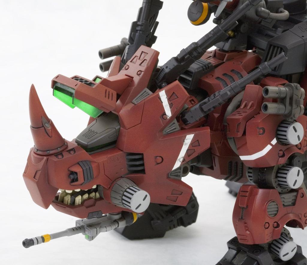 ZOIDS Red Horn Общая длина 330 мм, масштабная пластиковая модель EZ-004, приблизительно. 1/72