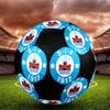 SIZE 5 Silkeborg IF Soccer Ball Colorful All Ages Machine Stitched PVC Competition Ready Durable High-Bounce
