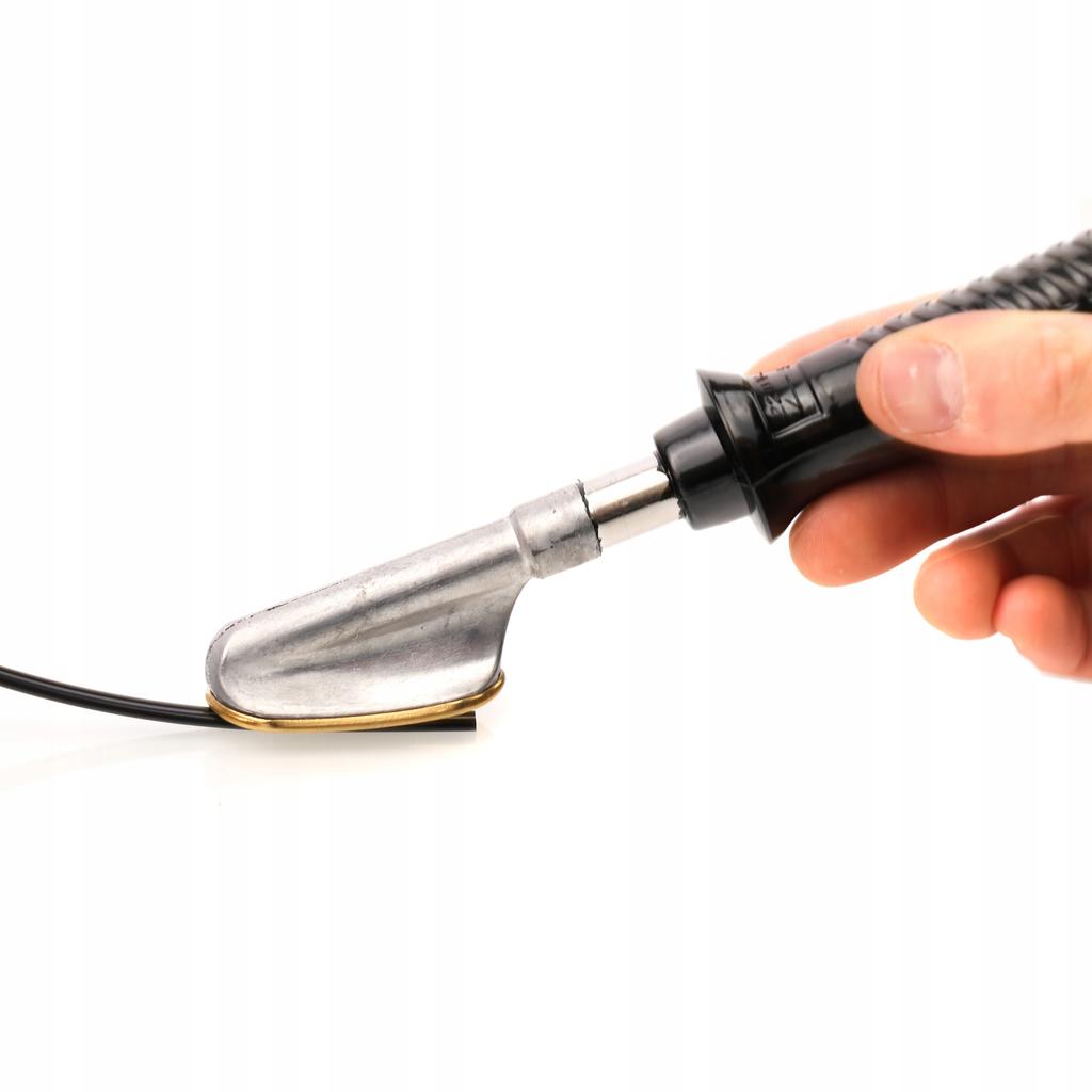 Soldering iron for smoothing plastic + Plastic stapler in a case + 200 staples