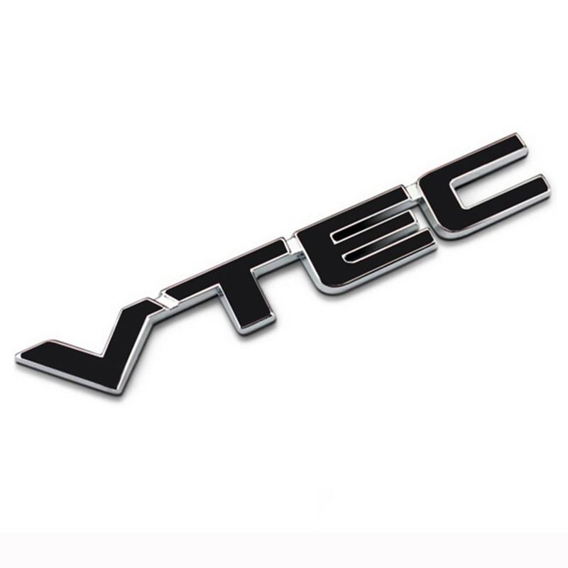 Автомобильные модифицированные буквы 2,4 210 220 370 GK5 VTEC I-VTEC Turbo VTI VTI-S AWD модифицированные металлические наклейки на корпус автомобиля наклейки на багажник автомобиля