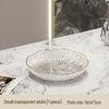 High-Value Transparent PET Fruit Plate for Living Room Snacks
