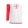 adidas ФК Бавария 23/24 Домашняя футболка с длинным рукавом белая/красная мужская уличная одежда IB1482