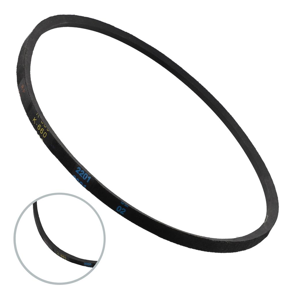 1 X K660 Треугольный приводной ремень для сверлильного станка, сельскохозяйственного оборудования, настольной дрели, аксессуары, шкив двигателя, ремень, инструмент