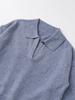 European and American style, new women's clothing, foreign-style cashmere-blended POLO shirt-type knitted sweater 1505103