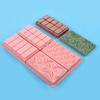 Силиконовая форма для шоколадной плитки Дубай DIY Форма для шоколадного печенья Неприлипающая Прямоугольная форма для шоколадной плитки Домашние инструменты для выпечки