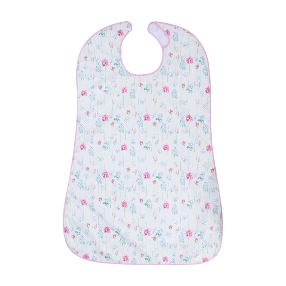 Washable Elderly Eating Bib Waterproof Adult Bib Clothing Protectors for Elderly Nursing Home Use