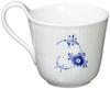Imported Royal Copenhagen Blue Fluted Plain High Handle Mug 330ml Wedding Gift Present 1017160 White [Regular Product] "R"