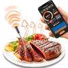 Умный термометр для мяса Цифровой термометр для еды Совместимый с Bluetooth Термометр для барбекю Отдельная база для коптильни и вертела