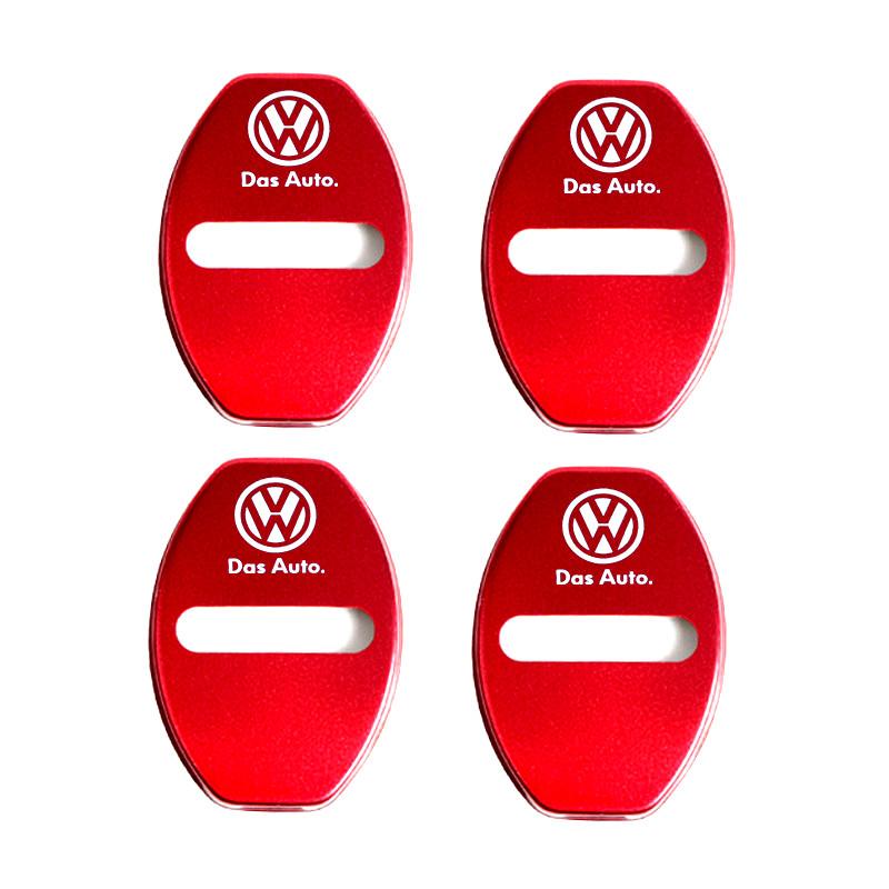 For VOLKSWAGEN VW Car Door Lock Protective Cover For Volkswagen GOLF 5 Tiguan Polo Golf 6 Golf 7 Jetta  Accossories Car Styling
