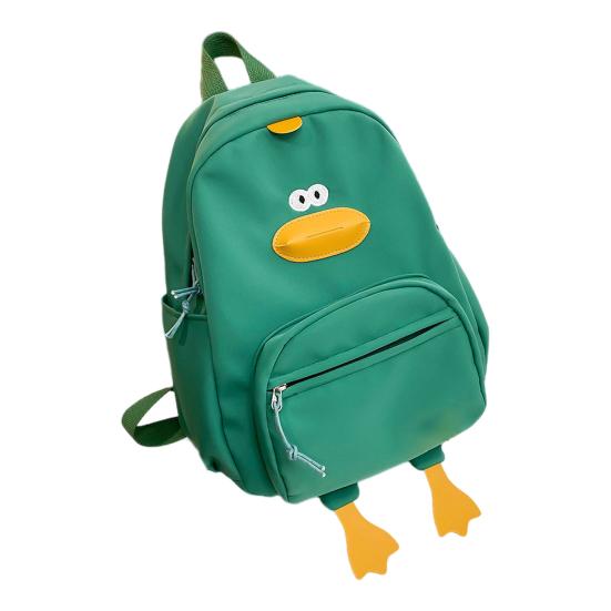 Забавный рюкзак большой емкости с милым дизайном утки из нейлоновой ткани, водонепроницаемый для детей, для школы