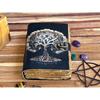 Beautiful Journal For Sketches Book Traveling Book Blank Spell Book Leather Journal Tree of Life