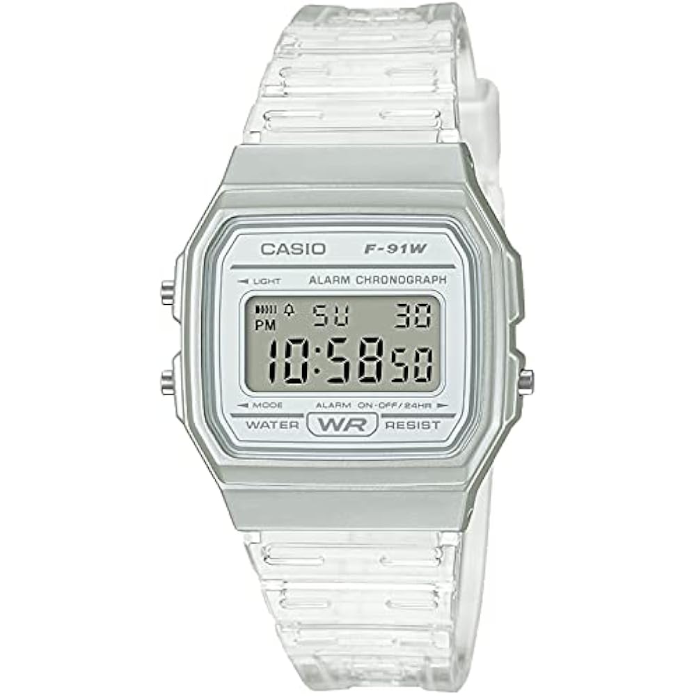 Casio ] Часы Casio Collection [Оригинальный японский товар] F-91WS-7JH Белый