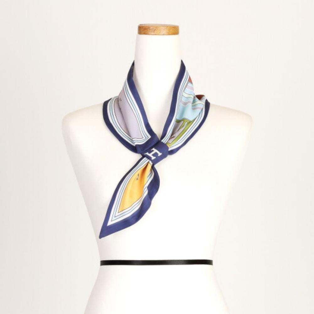 Shop Women Spring Joy Petite Holder Premium Scarf Navy Lmd Wsc 0371