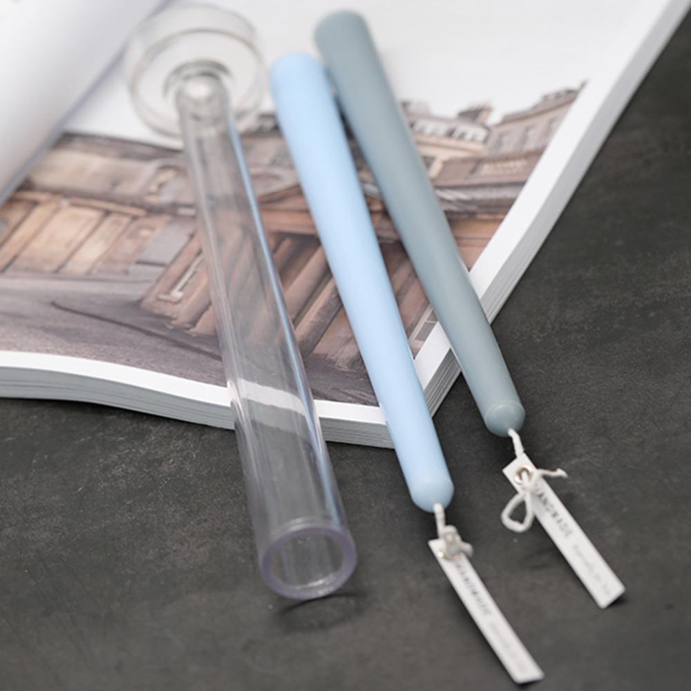 DIY Craft Match Large Cylinder Rib Clay Tools Plastic Stripe Soap Making Candle Mold Long Pole