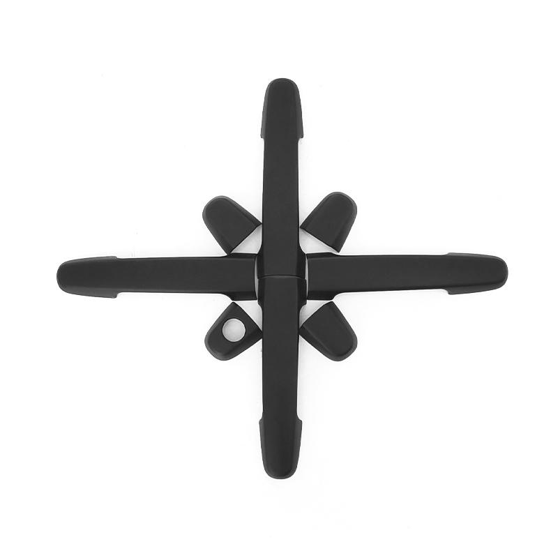 FOR 2008-2013 TOYOTA Yaris Black Car Door Handle Cover Trim 2009 2010 2011 2012 2013 2014 2015 2016