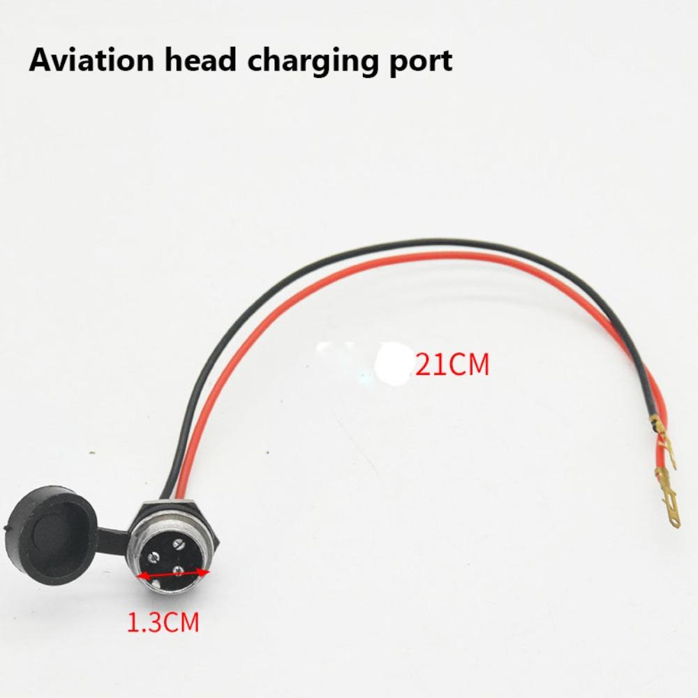 3-pin Electric Vehicle Charger Male and Female Aviation Empty Charger Electric Vehicle Accessories