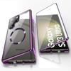 360° Aluminium Alloy Protection Case For Samsung Galaxy S25 S24 S23 S22 S21 Ultra Plus Magsafe Magnetic HD Glass Full Screen Closed Cover