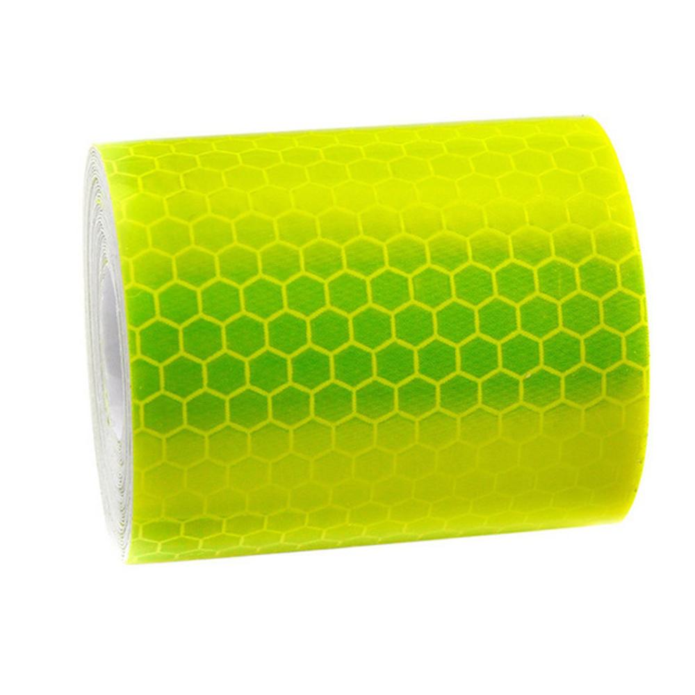 Sticker 5*100cm Safety Warning Tape Self Adhesive Reflective Strip Sticker Motorcycle Film