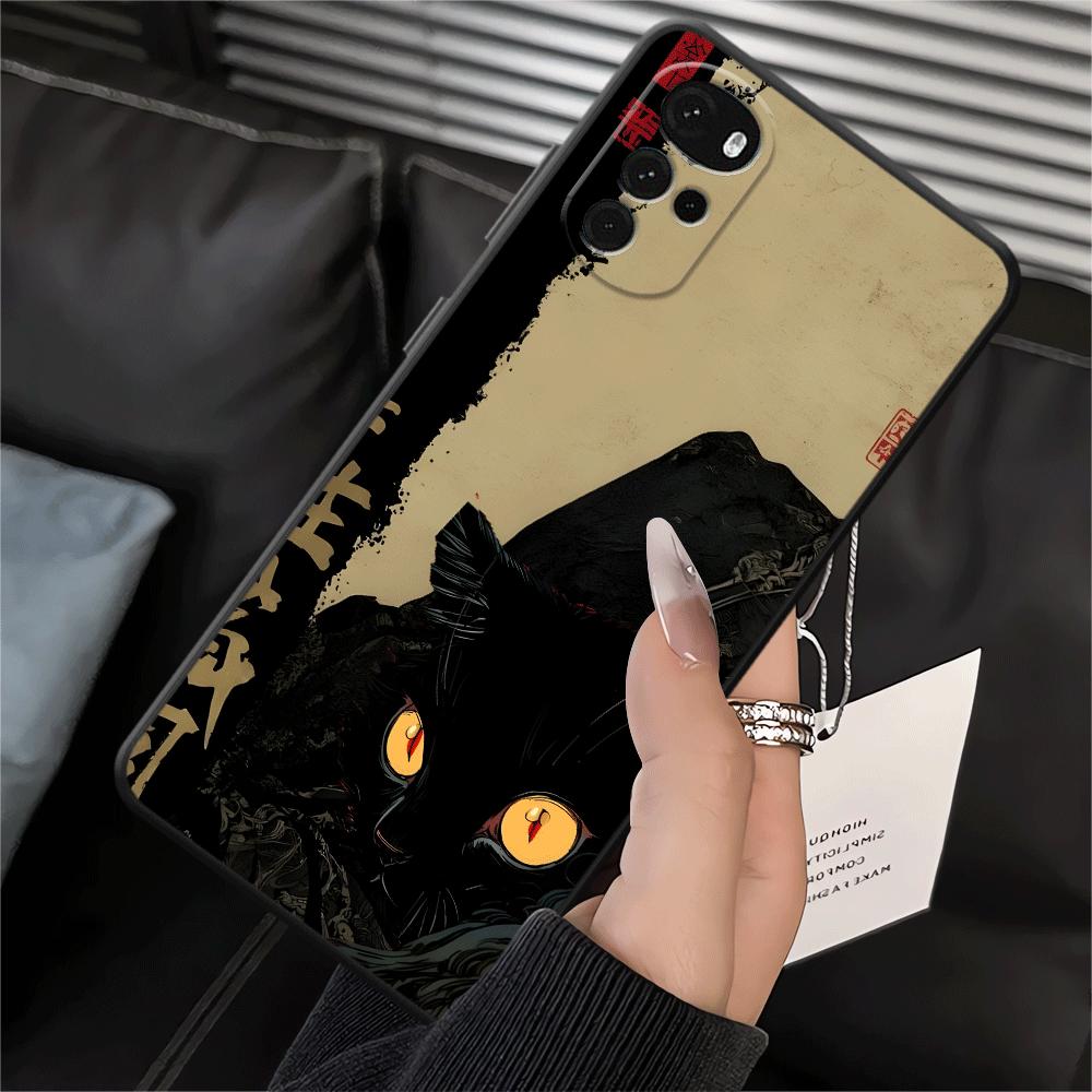 Мультяшный ретро-чехол для телефона с животными для Motorola Moto G53 G30 G71 G32 G60s Edge 20 Pro 30 Lite G51 G73 G22 Edge40 G52 G50