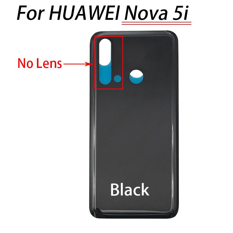 Для Huawei Nova 5i Pro задняя дверца батарейного отсека задний корпус с камерой