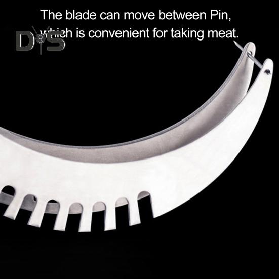 Слайсер для арбуза пищевой класс 304, противоскользящая пластиковая ручка, безопасная быстрая нарезка, резак для фруктов и дыни, режущий инструмент для нарезки, кухонные гаджеты