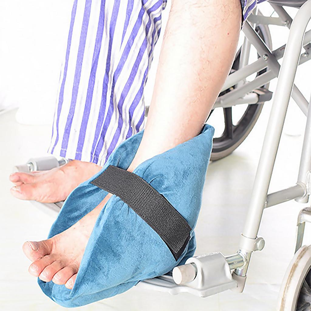 Подушечки под пятку и поддержка голеностопа Предотвращают подушечки для поддержки стопы и голеностопа с регулируемой застежкой-липучкой, один размер подходит, подходят для и подушечки, пролежни, застежка,