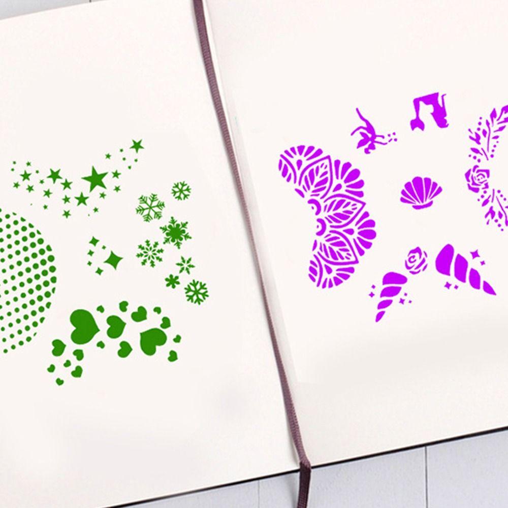 DIY Halloween Birthday Party Paint Template Stencils for Body Painting Face Art Temporary Tattoos