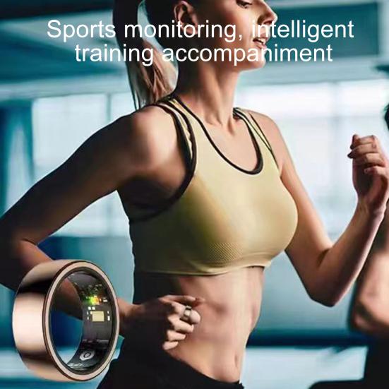 Умное кольцо фитнес-трекер с отслеживанием движения IP68 водонепроницаемый Bluetooth-совместимый монитор сна трекер здоровья кольцо