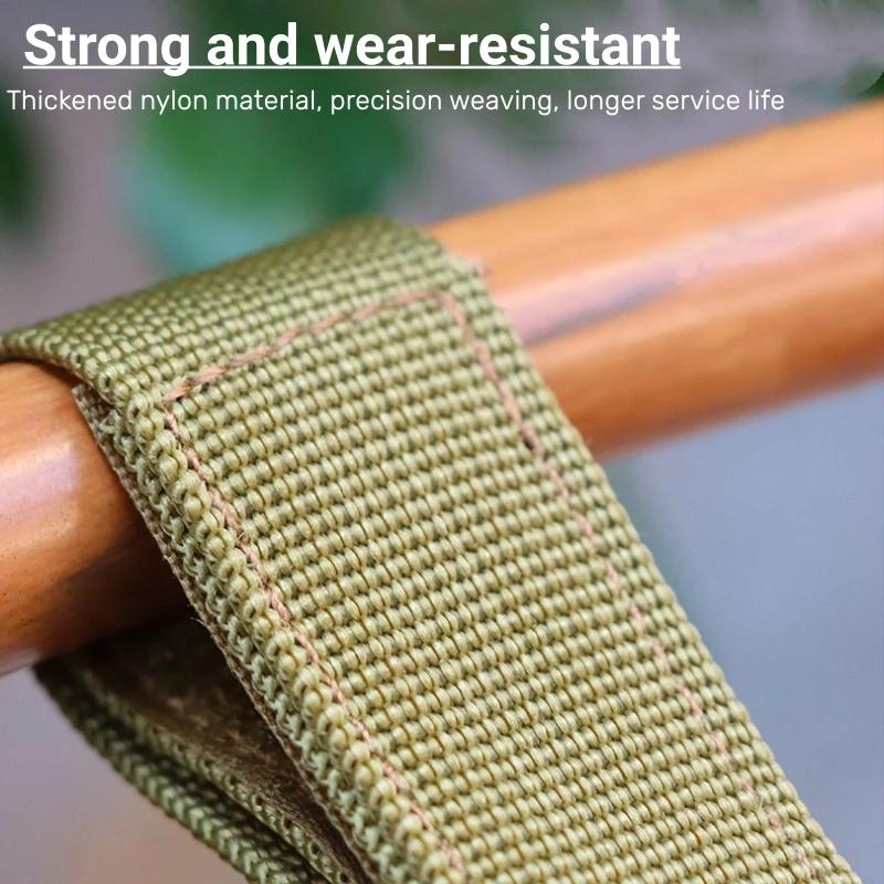 2 шт., тактическая подвесная пряжка, нейлоновый ремень, треугольная пряжка для рюкзака, крючок, уличный карабин, новый