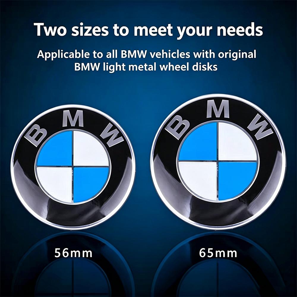 4pcs 56mm 68mm Car Floating Wheel Center Caps for BMW E36 E46 E90 E39 E60 F10 F30 X3 X5 X6 G20 G30 M3 M4 M5 M6 E70 E71 F15 F16 BZ5