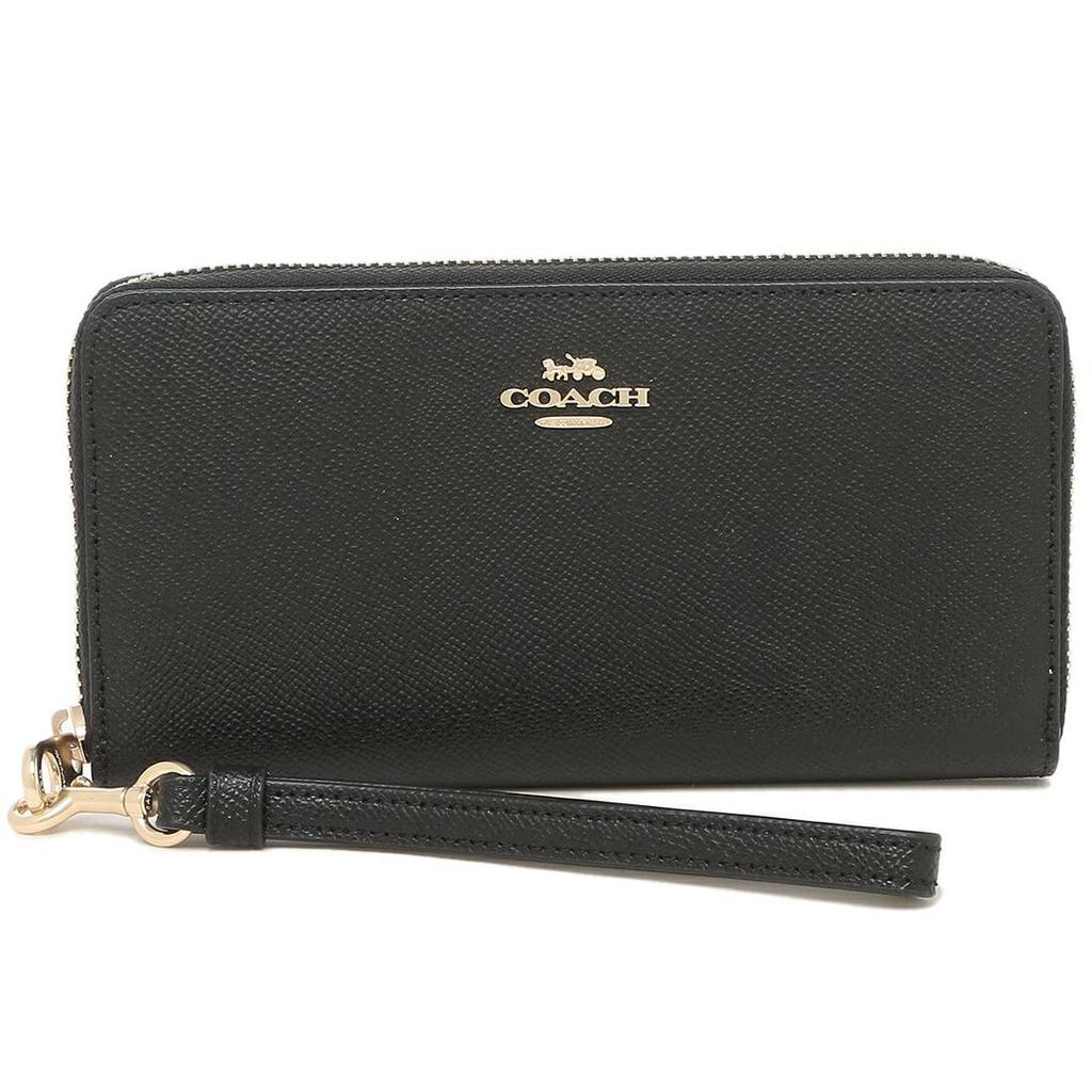 Длинный кошелек Outlet для женщин C3441 IMBLK [Coach] [Б/у]