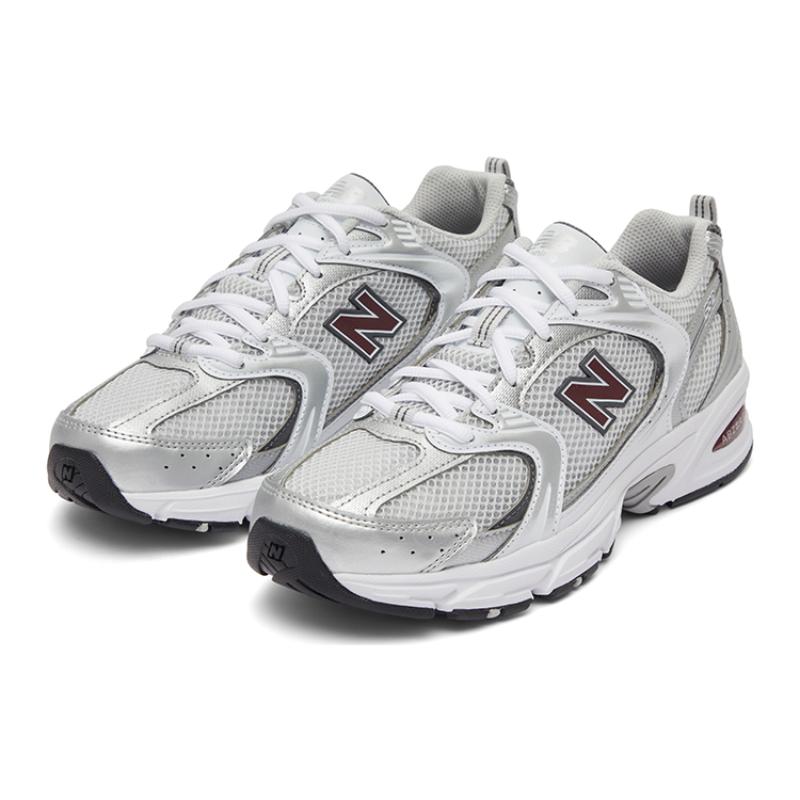 New Balance 530 Бело-серебристые кроссовки MR530GS