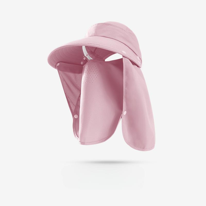 Шляпа от солнца для рыбалки на открытом воздухе, женская, мужская, с широкими полями, защита от ультрафиолета, дышащая, быстросохнущая, ветрозащитная маска для лица, закрывающая все лицо и шею, пляжная шляпа