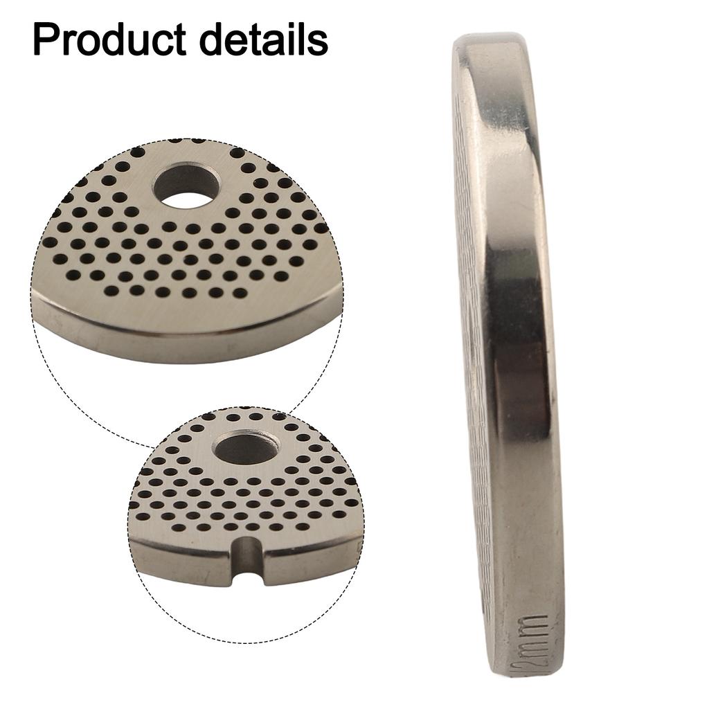 1 шт., лезвие для мясорубки, пластина 5,35 см, 12 видов деталей для набивки колбасы, сетка для лезвия, решетка для мяса из нержавеющей стали, отверстие 2 мм