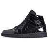 Air 1 Mid Patent Se 'Triple Black' Женские BQ6472-002