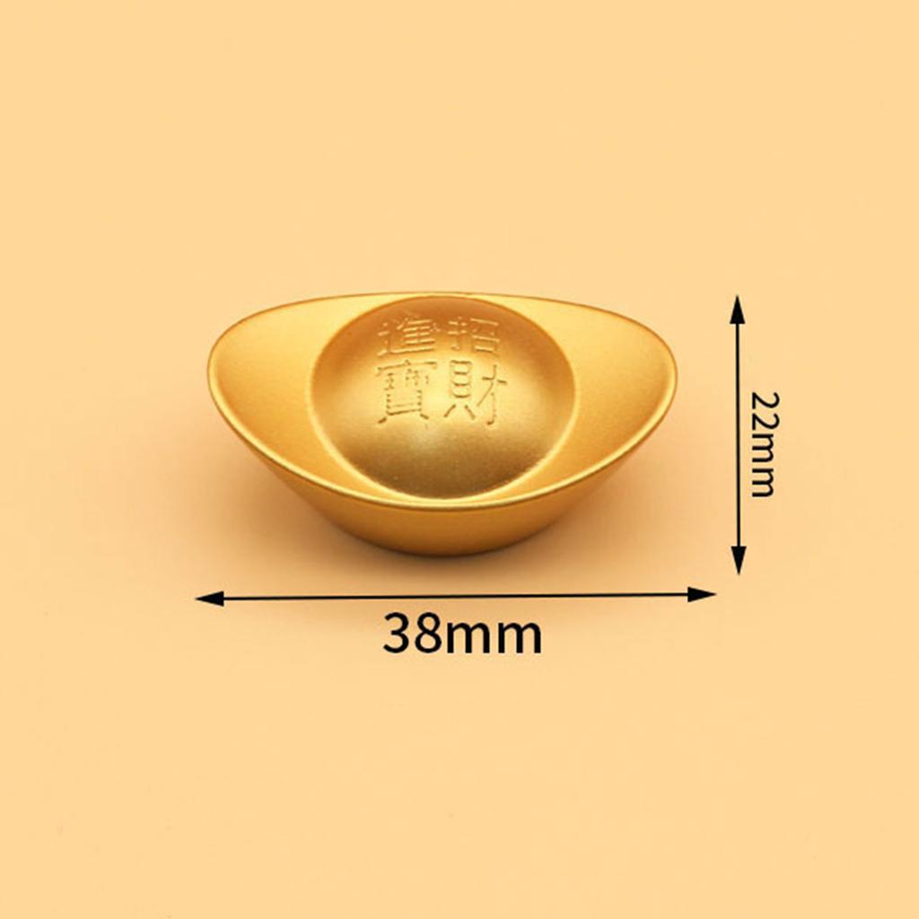 Настольное украшение Благоприятный Счастливый Деньги Процветание Статуэтка Талисман Богатства Сцена Китайская Золотая Монета Украшение для Дома Офиса