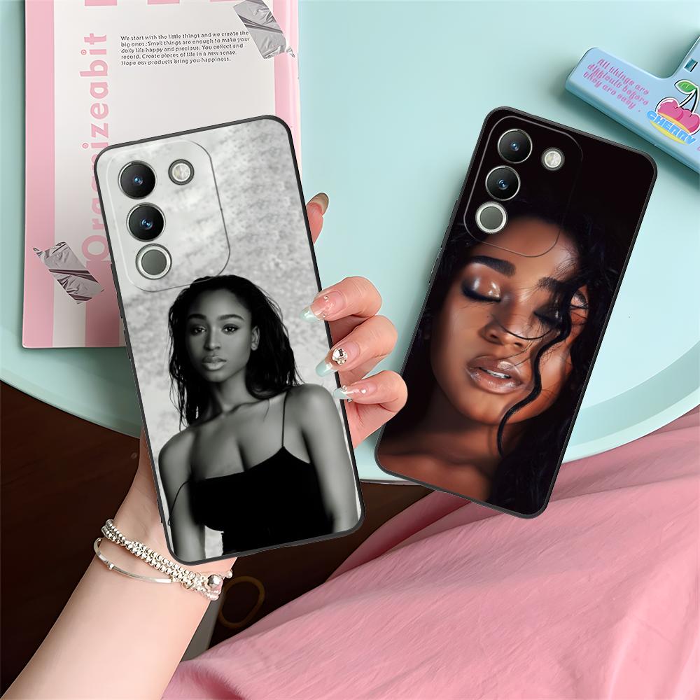 Normani Kordei Матовый ТПУ Чехол для Мобильного Телефона для VIVO Y77 76 75 74 73 72 58 56 55 51 50 38 36 Y19 Y18 Y03 Y01 5G Цветная Крышка