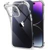 Противоударный чехол Airbags для iPhone 16E 16 E 15 Pro Max 14 Plus 13 Mini 12 11 X Xs Xr Se 2022 2020 7 8 6 6S 16Pro Crystal Clear Phone Cover Аксессуары