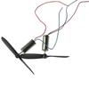 Details About  2 Pcs 3.7V 48000Rpm Electric Aircraft Coreless Motor + Propeller For Rc Toy