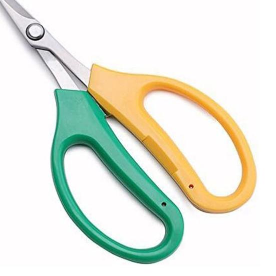 Ножницы для обрезки из нержавеющей стали с мягкой ручкой, многофункциональные садовые ножницы с наклоном